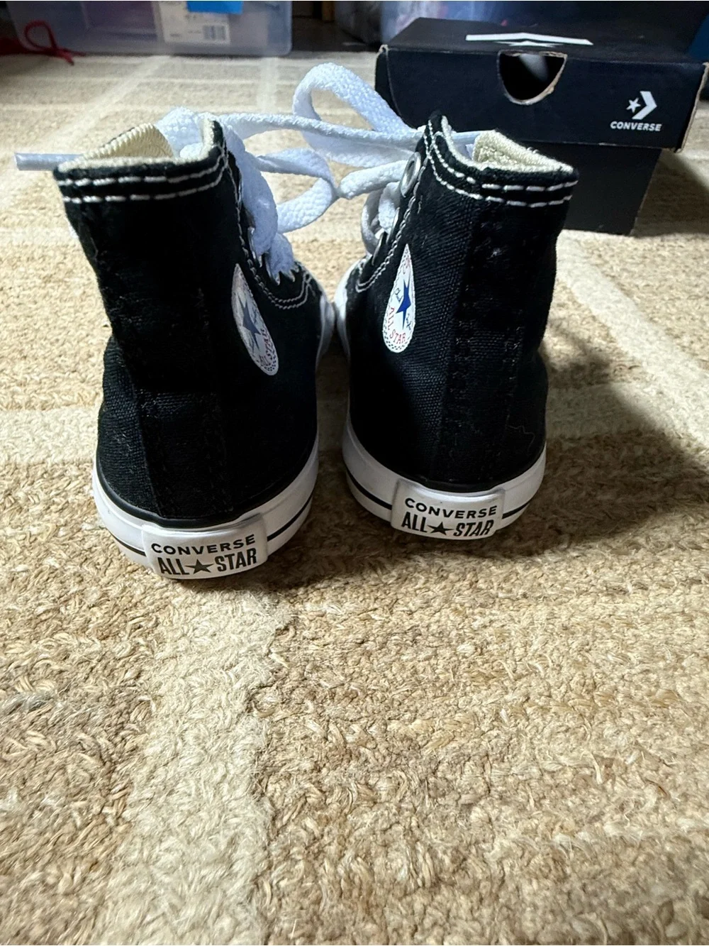 Converse all star Black & White high Top Sneakers